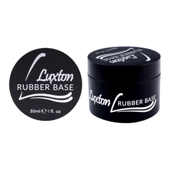 LUXTON - RUBBER BASE FOR GEL POLISH, 30 ML - בייס ראבר 30 מל קופסא