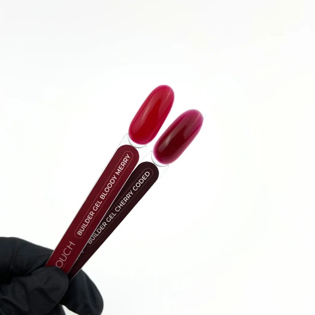 Touch - Білдер гель Builder Gel 15 ml - Cherry coded - Зображення 3