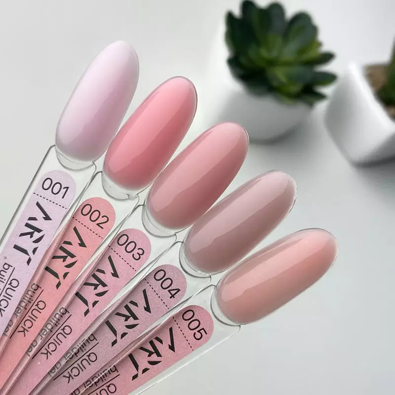 ART - QUICK Builder Gel 15 ML No, 001 Гель для нарощування - Зображення 2