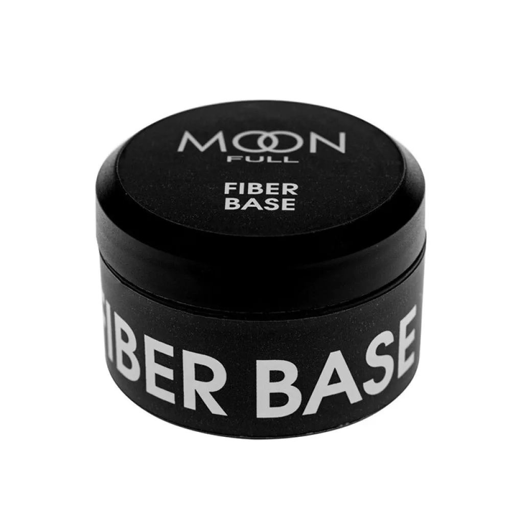 MOON FULL - FIBER BASE in a jar. 15 ml - בייס עם סיבים 15 מל קופסא
