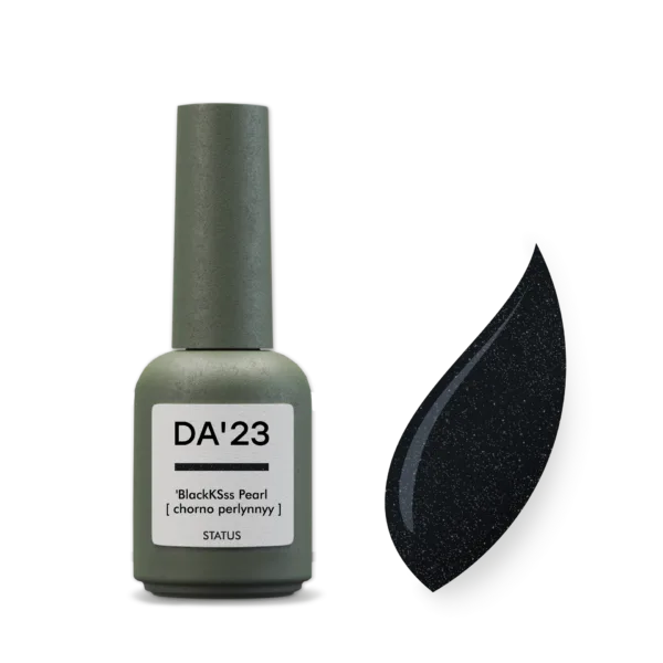 DA'23 - гель-лак STATUS  'BlackKSsss Pearl [chorno perlynnyy], 8 ml