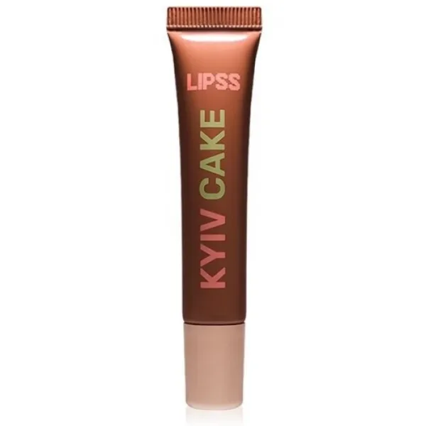 LIPSS - Lipper lip gloss Kyiv Cake 8ml - ליפ גלוס עוגת קייב - צבע שקוף