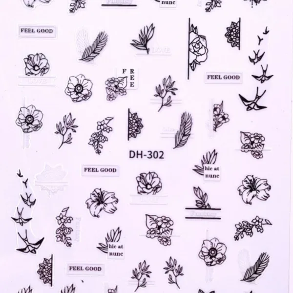 STIKER SLIDER - DH-302 - מדבקות סליידר