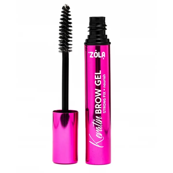 Zola - Keratin Brow Gel Strong Fix + Nourish eyebrow gel - ג'ל קרטין לגבות מזין 5 מל