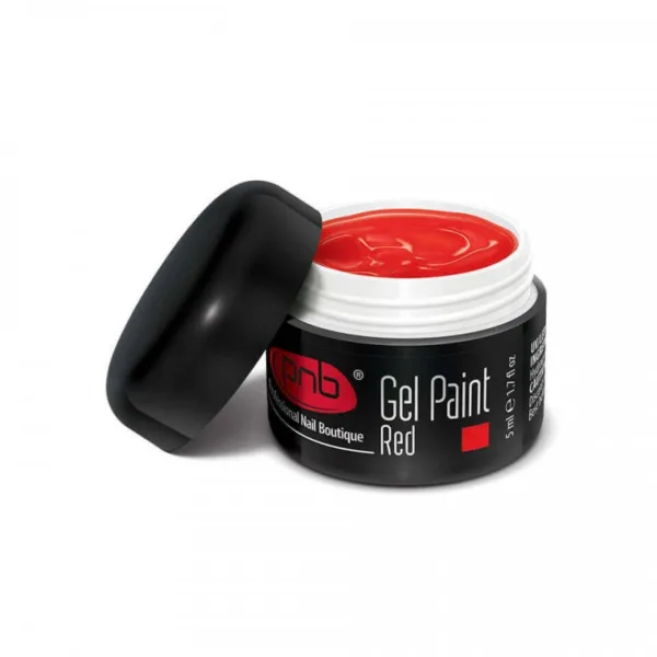 PNB - Gel paint 03 "Gel Paint Red" 5ml - ג'ל ציור וקישוט אדום 5 מל 03