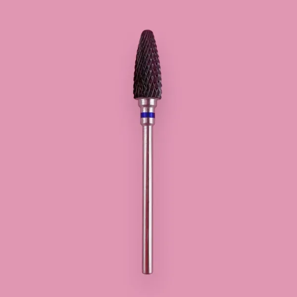 LUNA MOON - Carbide cutter 3/32 for removing gel polish, blue - חותך קרביד להסרת ג'ל לק, צהוב