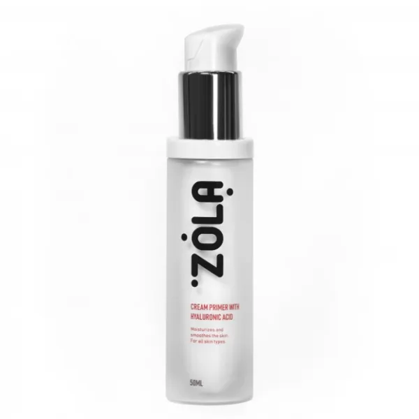 ZOLA - Cream primer with hyaluronic acid 50 ml - פריימר קרם עם חומצה היאלורונית 50 מל