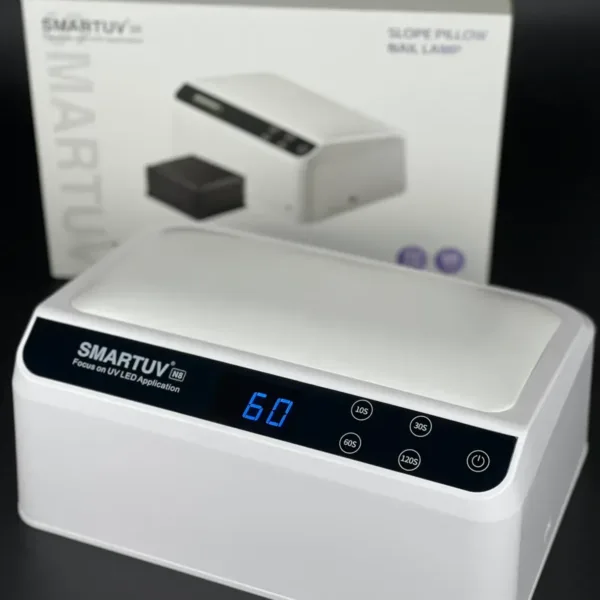 SMARTUV - N8 Lamp LED, 48 W, With a soft surface for hands White - מנורת יבוש 48 וואט לבן עם משטח רך לידיים