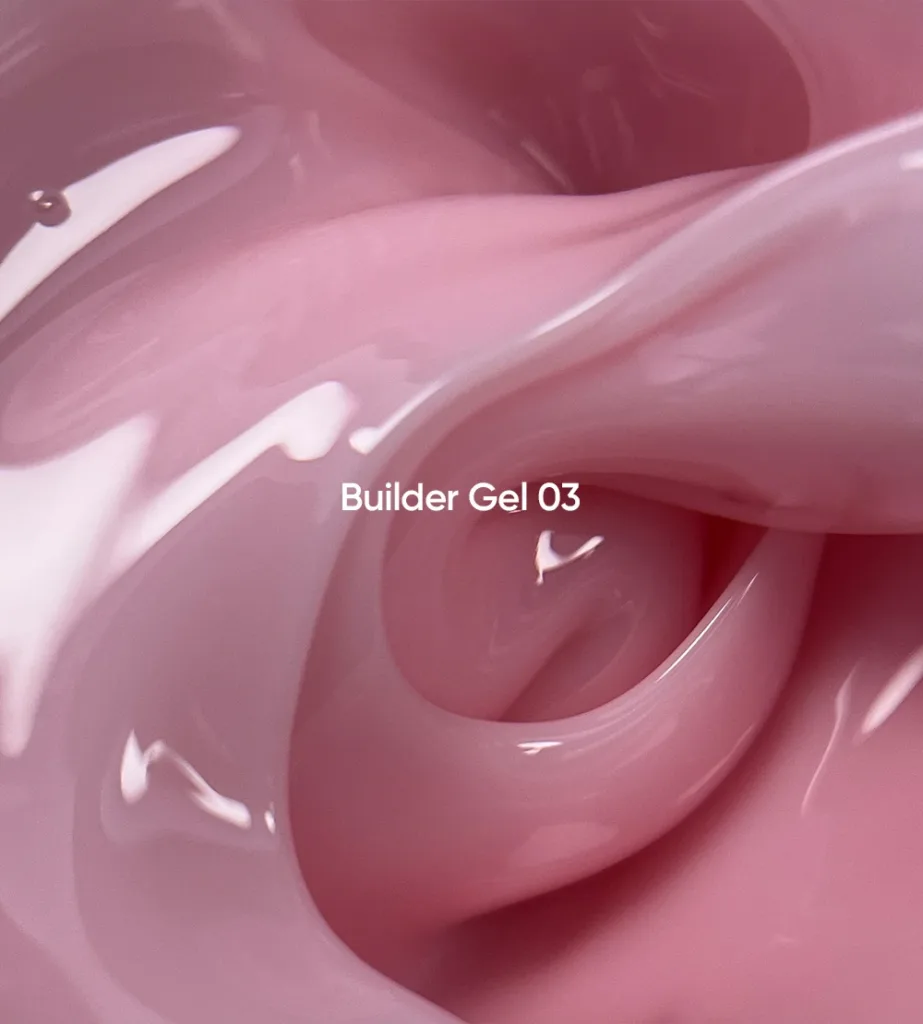 NAILSOFTHENIGHT Builder gel No 03 pale pink, 30 g - בילדר ג'ל כאבר 30 גרם צבע - ורוד חיוור 03 - Зображення 3