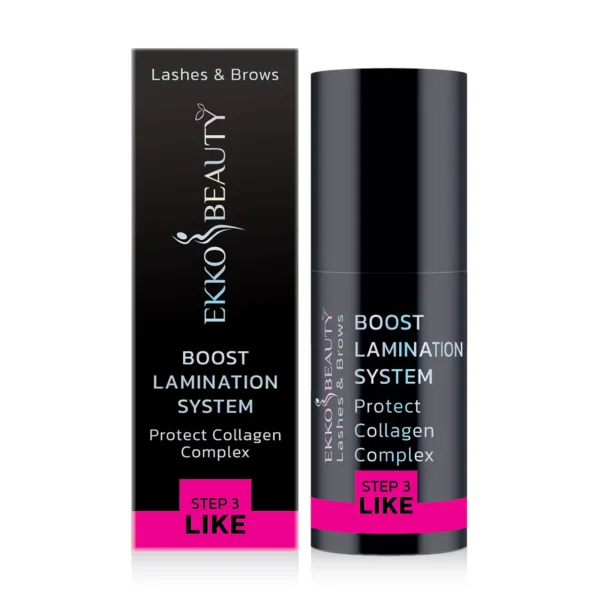 Ekko Beauty - Step 3 LIKE Boost Lamination System - שלב 3 מערכת למינציה LIKE Boost