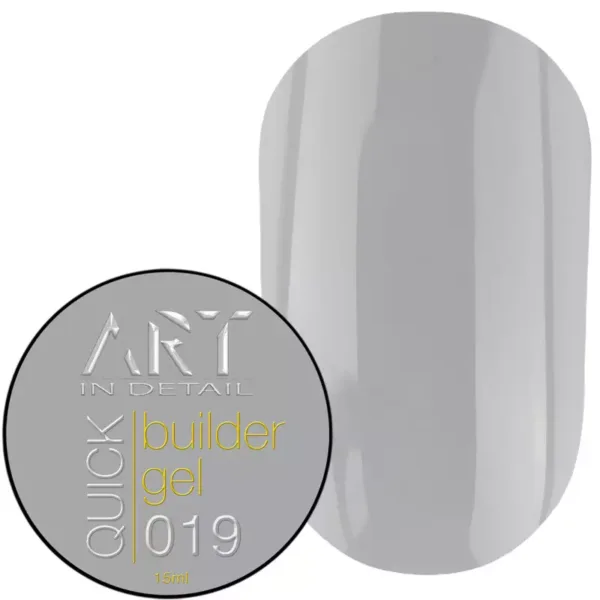 ART - QUICK Builder Gel 15 ML No, 019 - בילדר ג'ל מהיר 15 מל - מס, 019