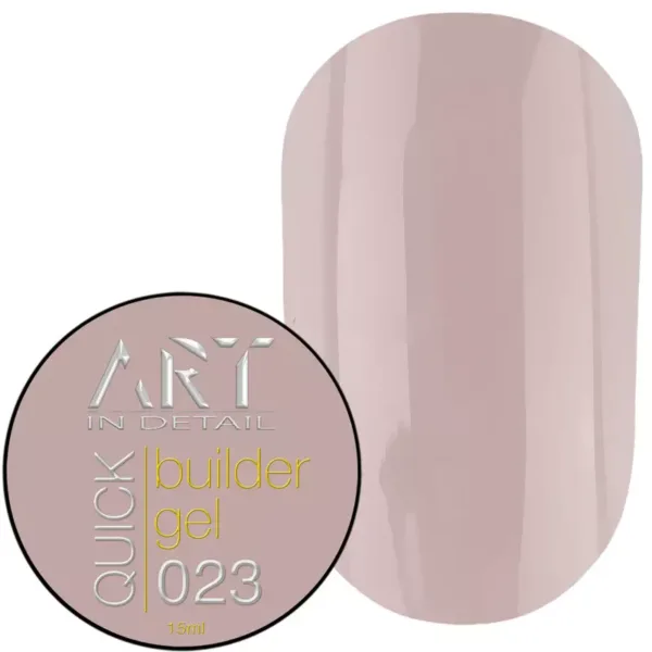 ART - QUICK Builder Gel 15 ML No, 023 - בילדר ג'ל מהיר 15 מל - מס, 023