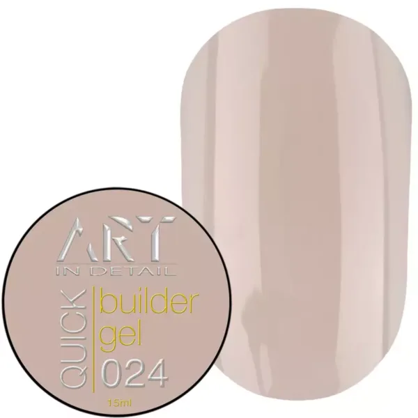 ART - QUICK Builder Gel 15 ML No, 024 - בילדר ג'ל מהיר 15 מל - מס, 024