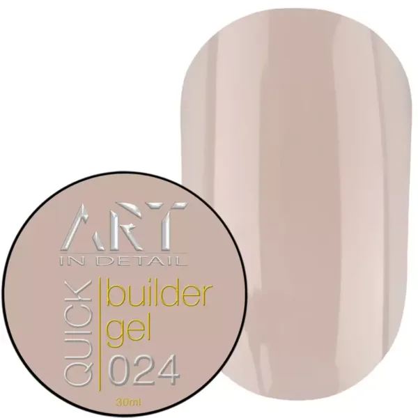 ART - QUICK Builder Gel 30 ML No, 024 - בילדר ג'ל מהיר 30 מל - מס, 024