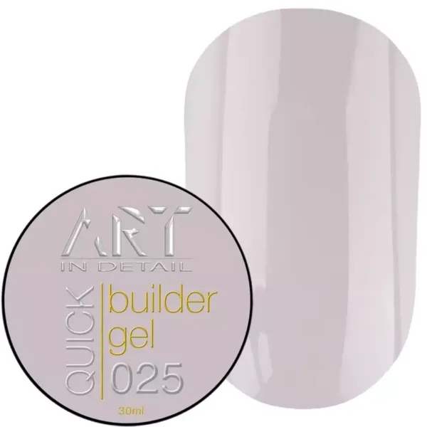 ART - QUICK Builder Gel 30 ML No, 025 - בילדר ג'ל מהיר 30 מל - מס, 025
