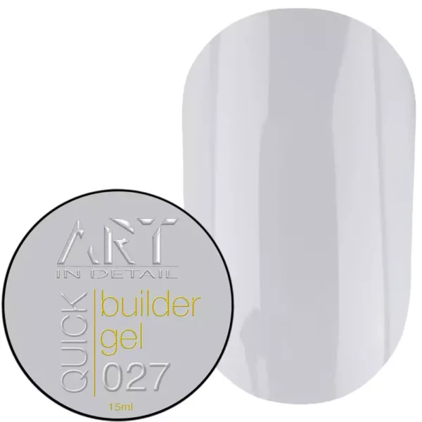 ART - QUICK Builder Gel 15 ML No, 027 - בילדר ג'ל מהיר 15 מל - מס, 027