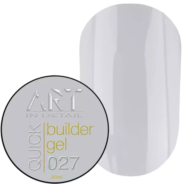 ART - QUICK Builder Gel 30 ML No, 027 - בילדר ג'ל מהיר 30 מל - מס, 027