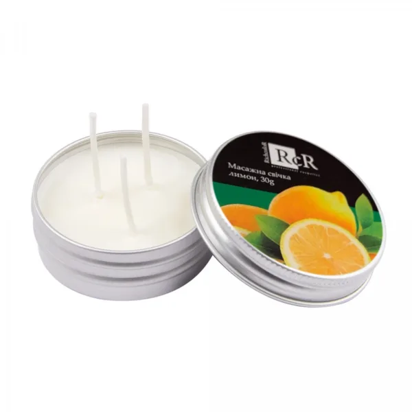 Richcolor  - Lemon massage candle, 30 g