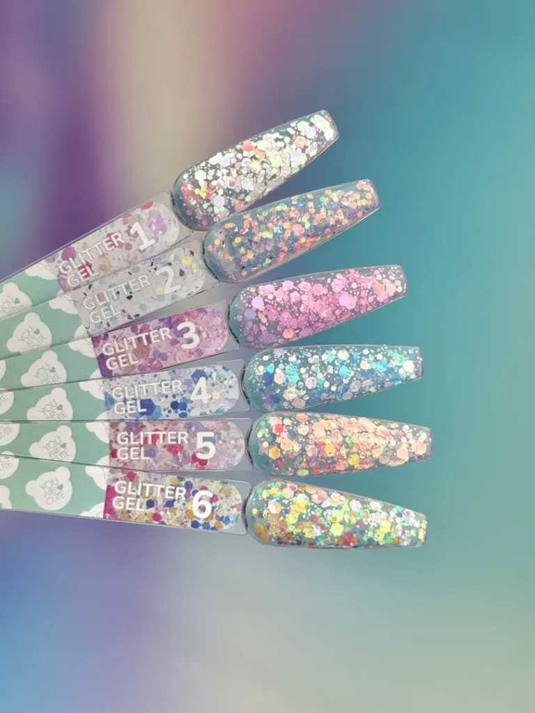You Are Cute - Glitter Gel No. 2 Блискітки для нігтів 5ml - Зображення 3