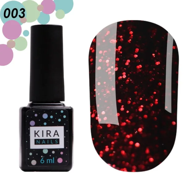 KIRA - red hot peppers 6 ml - no. 003.   - אדום פלפל חריף מס, 003