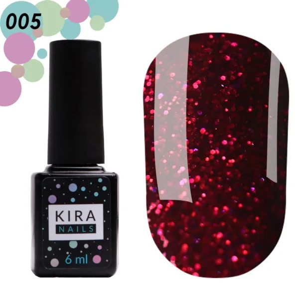 KIRA - red hot peppers 6 ml - no. 005.   - אדום פלפל חריף מס, 005