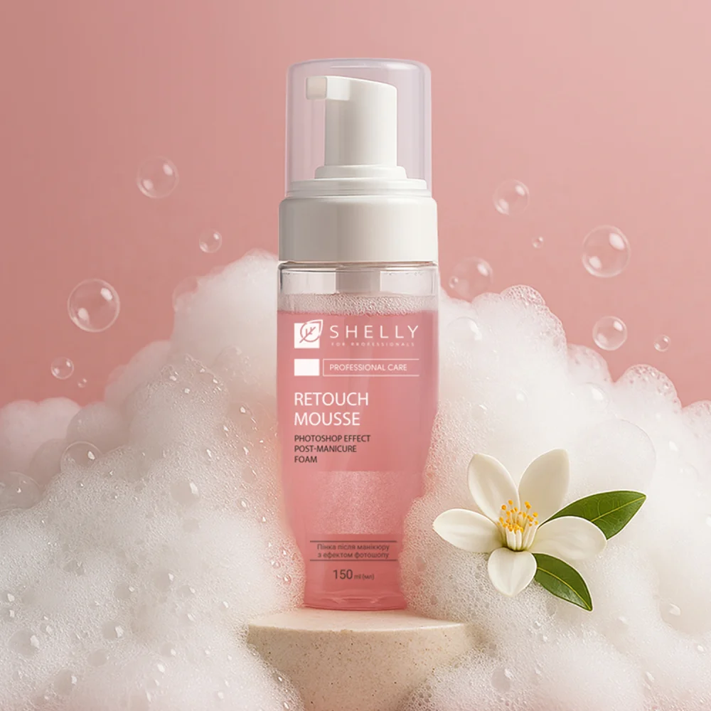 Shelly - Пінка після манікюру з ефектом фотошопу Retouch Mousse 150 мл - Зображення 2
