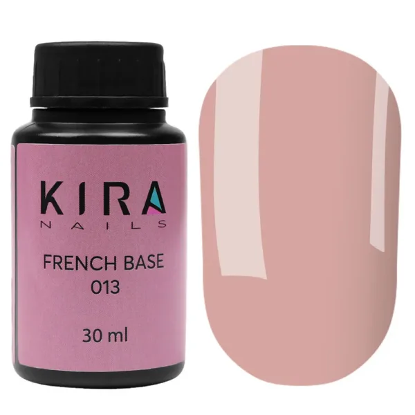Kira Nails -  French Base основа 013 (бежевий), 30мл