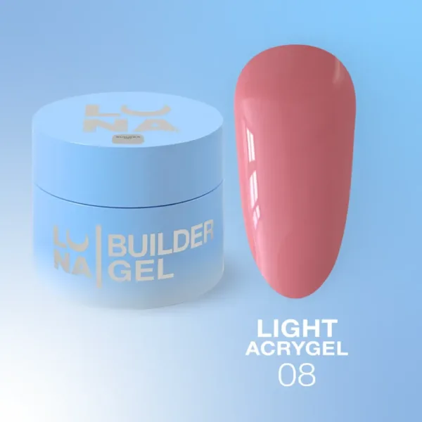 LUNA MOON - Рідкий Гель Light Acrygel 50 ml No, 08