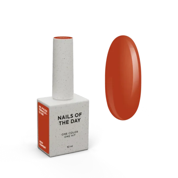 NAILSOFTHEDAY - гель-лак Autumn, Terracotta ,No 108,10 мл