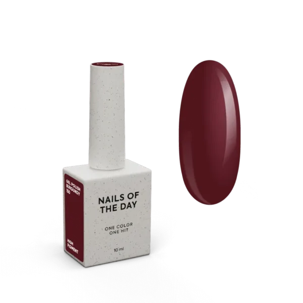 NAILSOFTHEDAY - гель-лак Autumn, Burgundy,No 150,10 мл