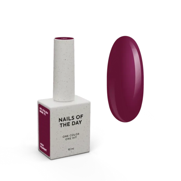 NAILSOFTHEDAY - гель-лак Autumn, Wine grape ,No 171,10 мл