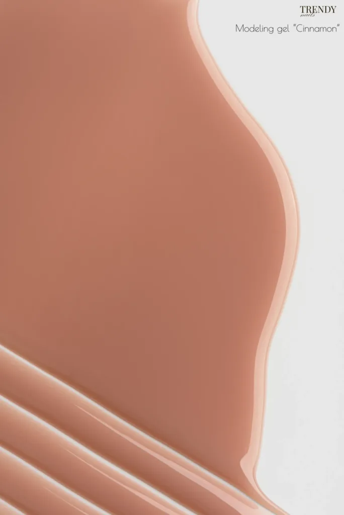TRENDY - Modeling gel "Cinnamon" 50ml гель - Зображення 2