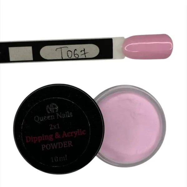 Dip sistem- Діп пудра T067, Queen Nails, 10г