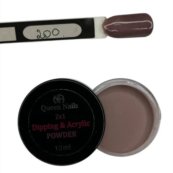 Dip sistem- Діп пудра T200, Queen Nails, 10г