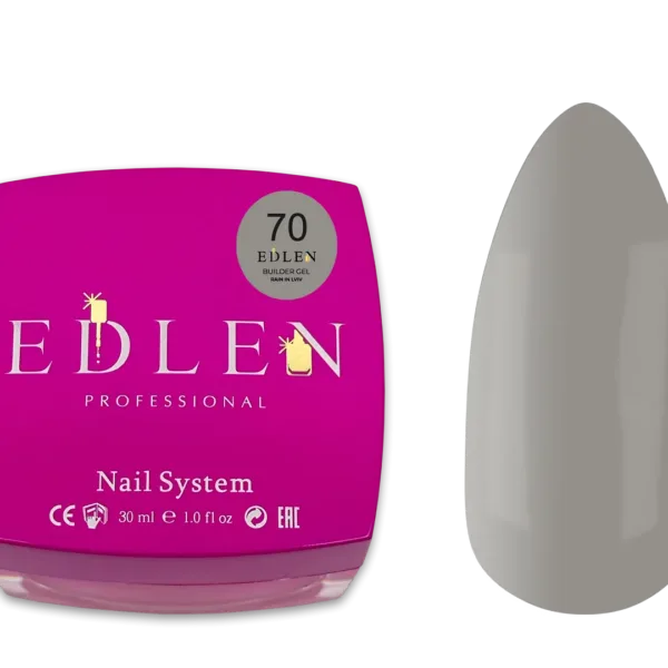 EDLEN - Моделюючий гель 30 мл, Кава у Львові № 70