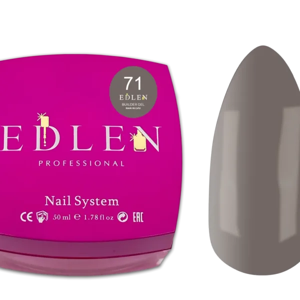 EDLEN - Моделюючий гель 50 мл, Кава у Львові № 71