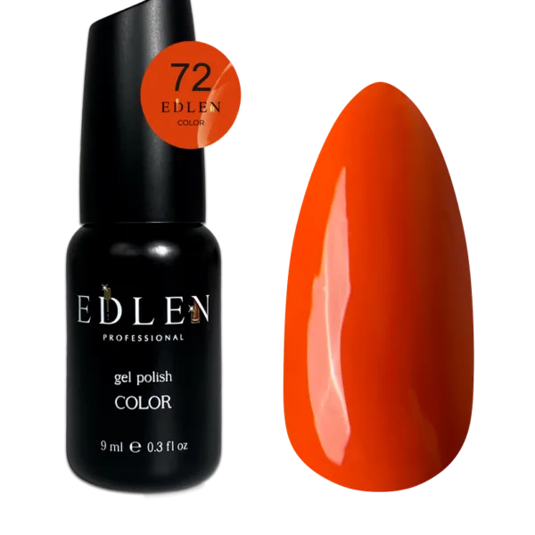 EDLEN Гель лак 9 мл. No. 72