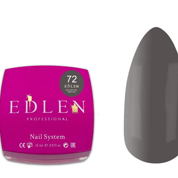 EDLEN - Моделюючий гель 15 мл, Кава у Львові № 72