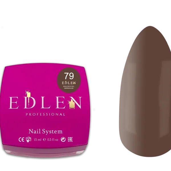 EDLEN - Моделюючий гель 15 мл, Кава у Львові № 79