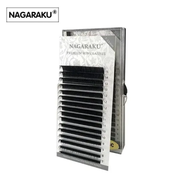 Nagaraku - вії CC 0.05 мікс (7-15 мм)