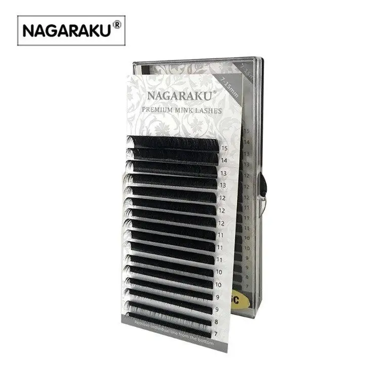 Nagaraku - вії CC 0.05 мікс (7-15 мм)