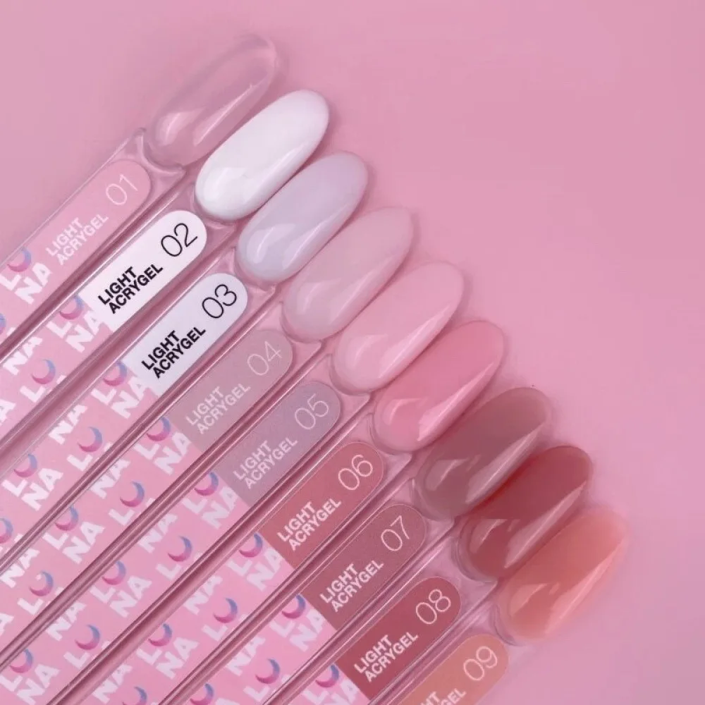 LUNA MOON - Рідкий Гель Light Acrygel 50 ml No, 06 - Зображення 2