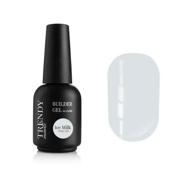 TRENDY - Моделюючий / Твердий гель "Ice Milk" 15 мл
