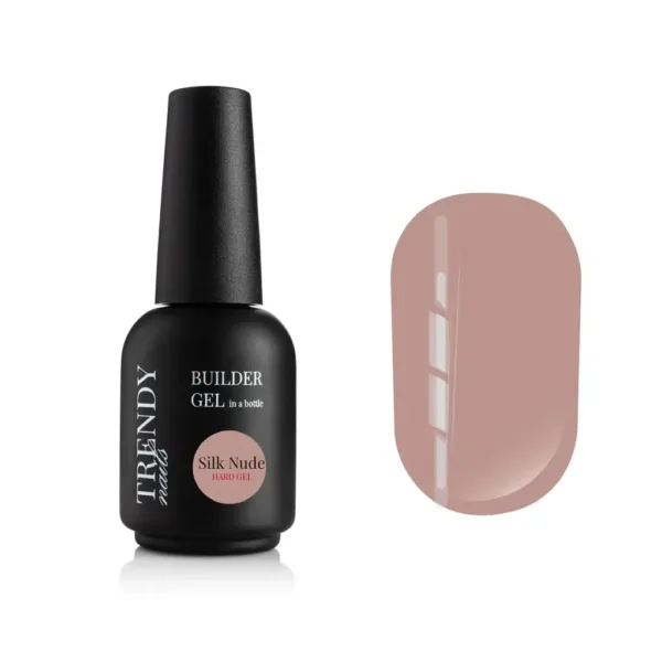 TRENDY - Моделюючий / Твердий гель "Silk Nude" 15 мл