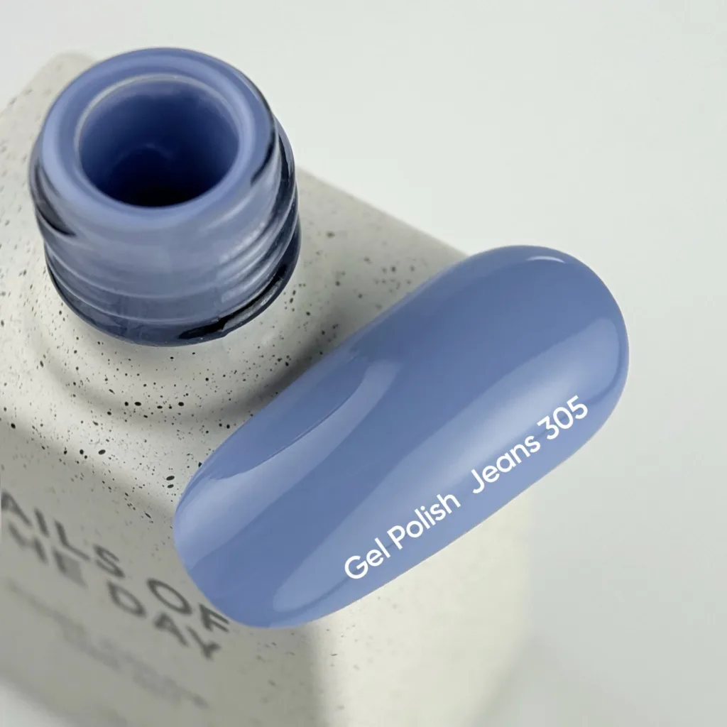 NAILSOFTHEDAY - гель-лак Autumn, Jeans denim, 10ml, No, 305 ,10 мл - Зображення 3