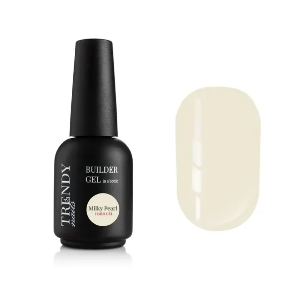 TRENDY - Моделюючий / Твердий гель "Milky Pearl" 15 мл