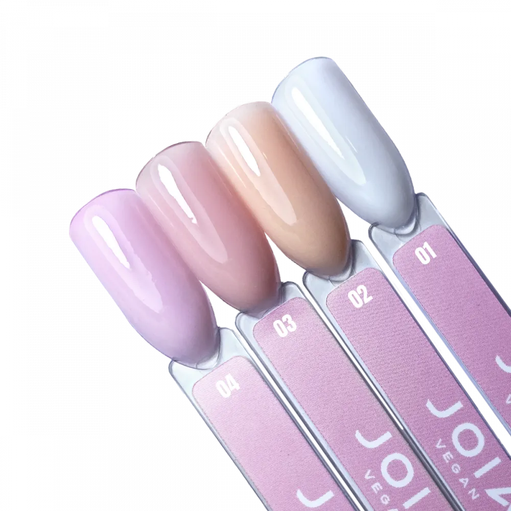 JOIA веган - Мусовий акригель Polymousse Gel, 01 Vanilla Dream, 15 мл - Зображення 3