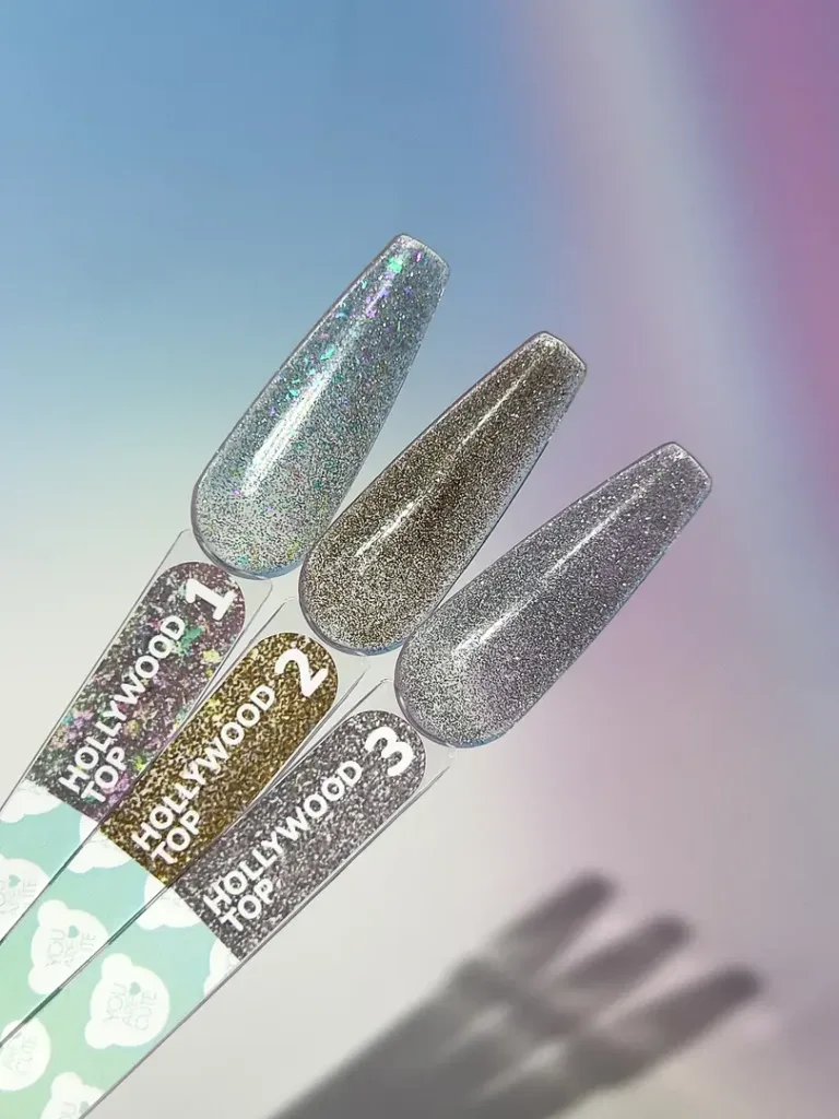 YOU ARE CUTE - Топ для гель-лаку Hollywood №1 - Зображення 2