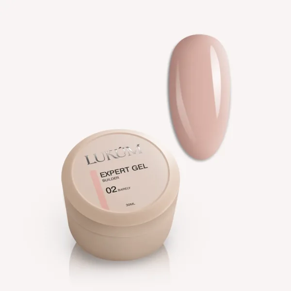 LUKUM - Моделюючий гель Expert, 30 мл Barely 02