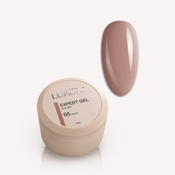 LUKUM - Моделюючий гель Expert, 30 мл Amber 05